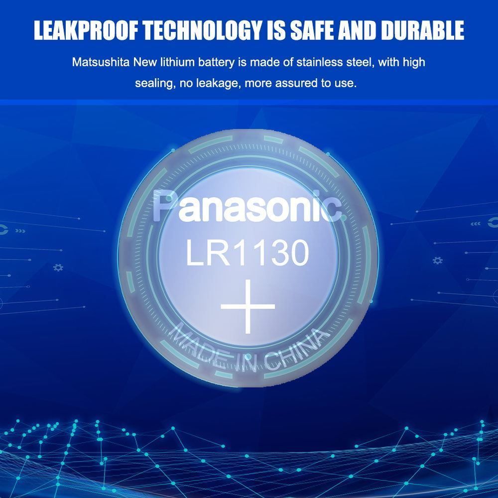 Panasonic Akkus & Batterien: 10 Knopfzellen Panasonic LR 1130 – Neu und originalverpackt aus Diepoldsau von preisparadies-ch 4