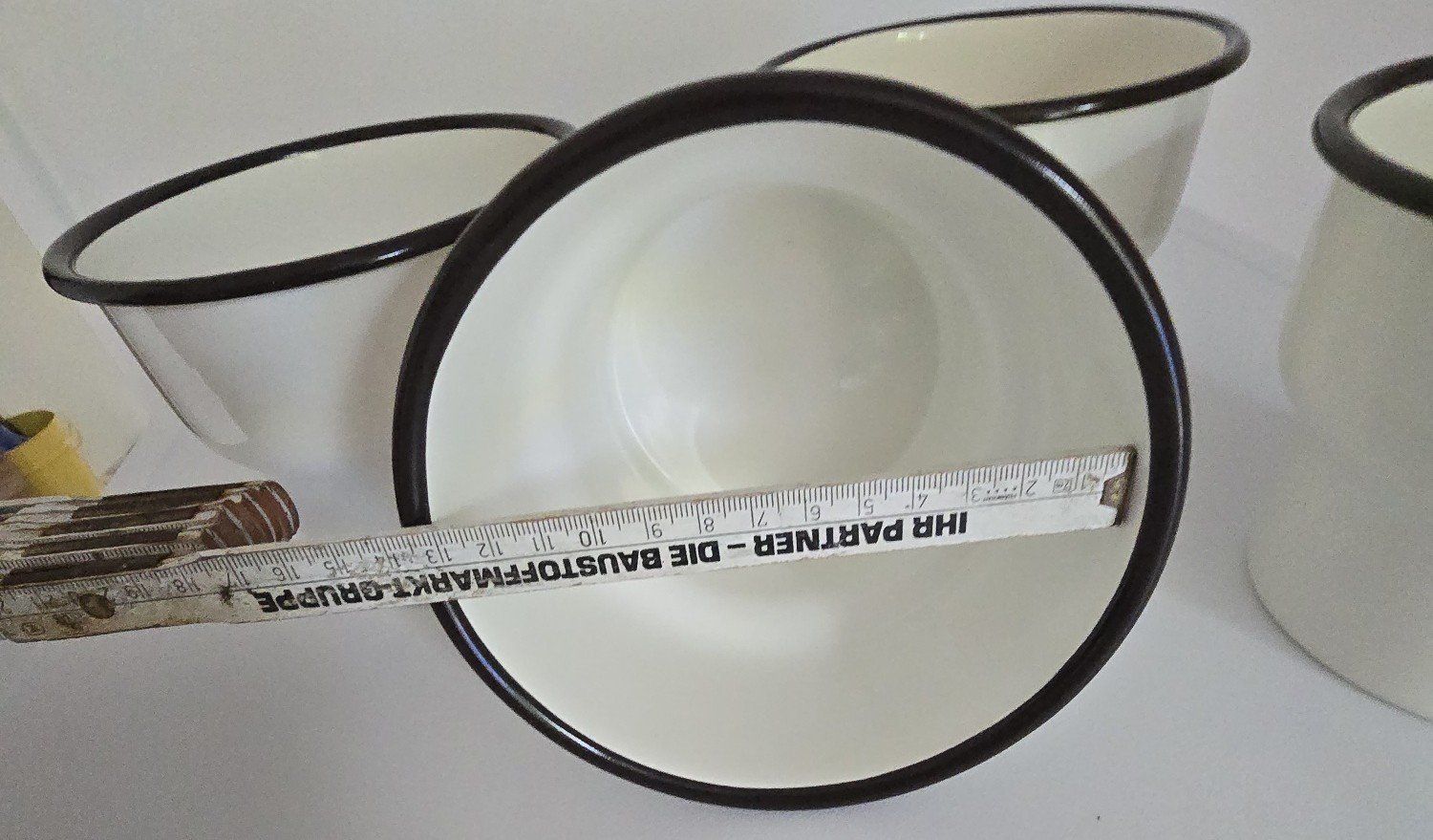Ikea Vasi per fiori: IKEA CITRONSYRA Blumenübertopf Emaille, weiss, – Usato da Bergdietikon venduto da ewa1005 2
