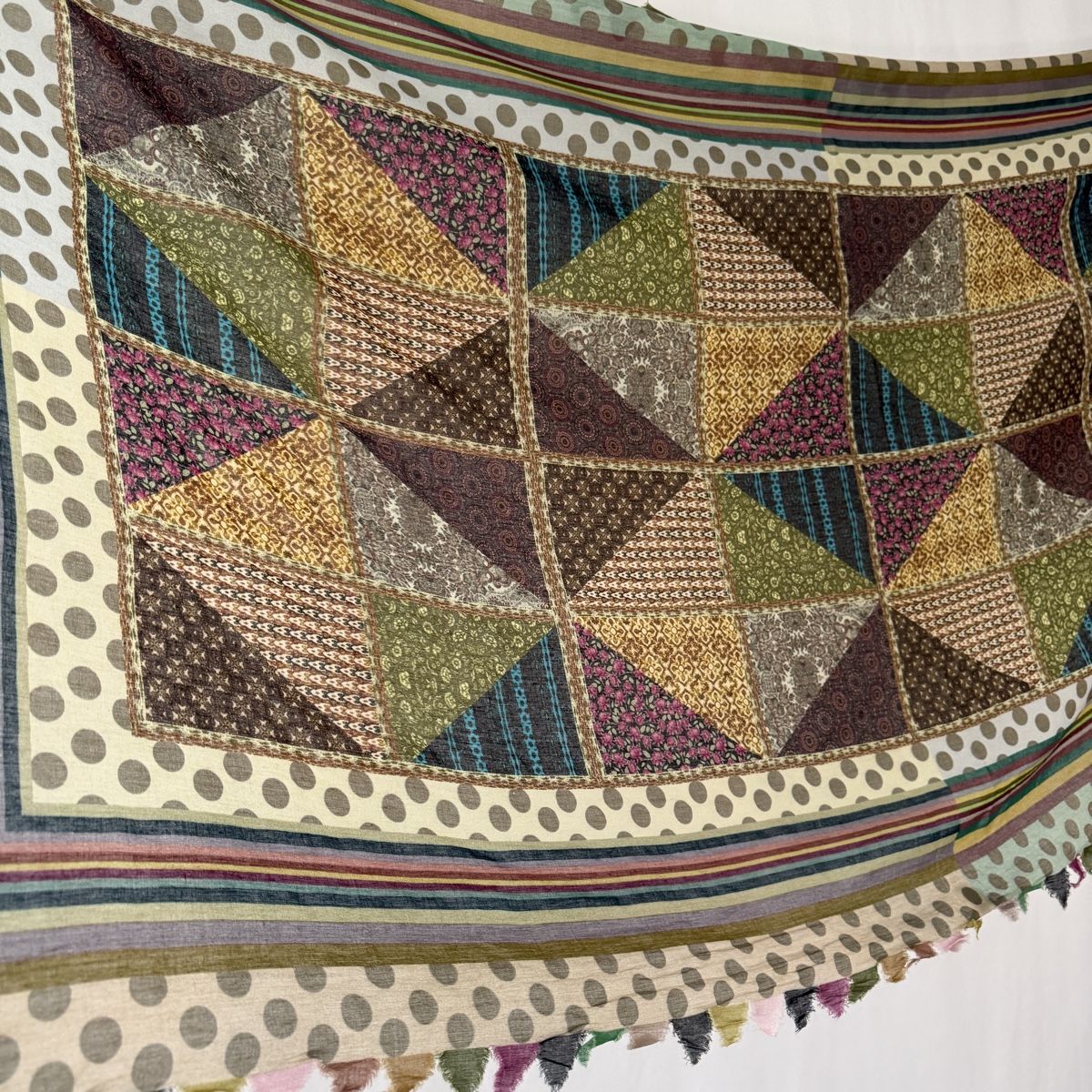 Faliero Sarti Foulard & Sciarpe: FALIERO SARTI Cotton Scarf – Nuovo (secondo la descrizione) da Emmen venduto da Avviivva_Com2023 3