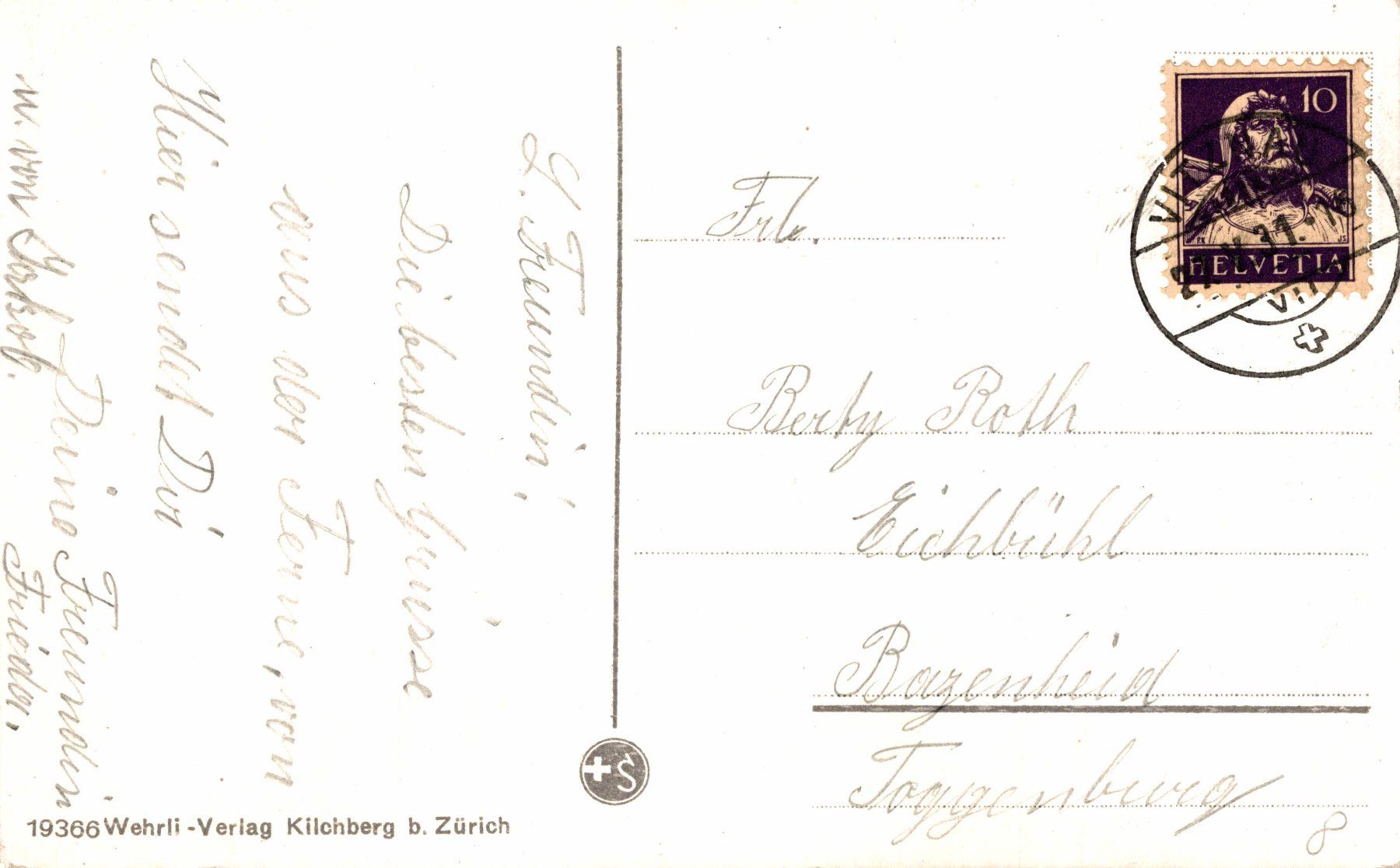 Cartoline postali: Rigi-Kulm – Usato da Bronschhofen venduto da Astore 1