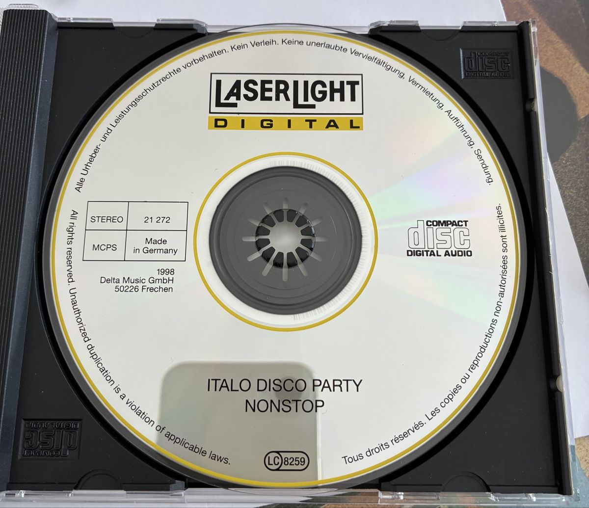 CDs: ITALO DISCOPARTY NONSTOP (1998) – Gebraucht aus Sarnen von m-basic 2