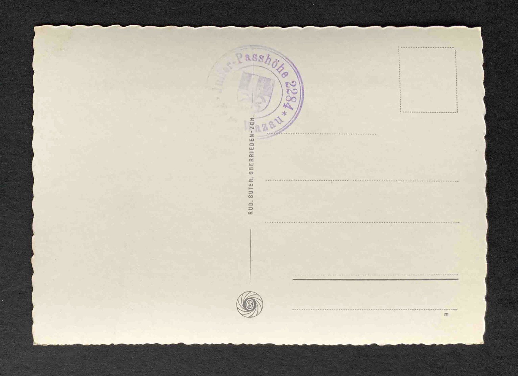 Cartoline postali: AK Bivio am Julierpass – Usato da Goldau venduto da artelier1 1