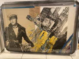 Collage von Christian Geiger        Marlon Brando / New York
