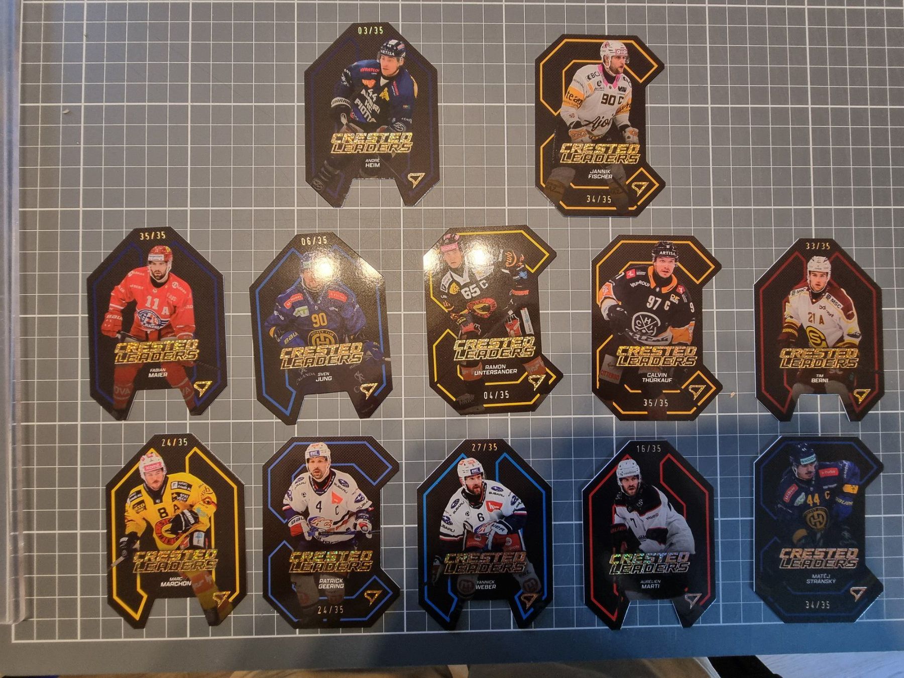 Sportzoo Sammelbilder & Trading cards: Crested Leader / 35 - Serie 1 - 25 / 26 – Neu (gemäss Beschreibung) aus Rheineck von M.Panda21