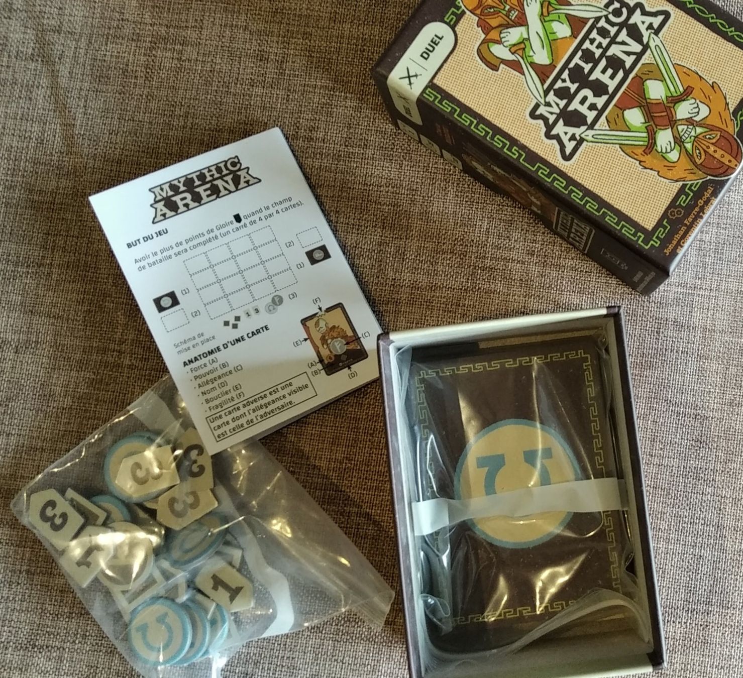 Giochi: Mythic Arena - Jeu de société neuf – Nuovo (secondo la descrizione) da Aigle venduto da Colargolator 2