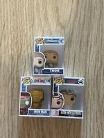 Bitty Pop Marvel, Stranger Things Lot de 3 petites figurines
