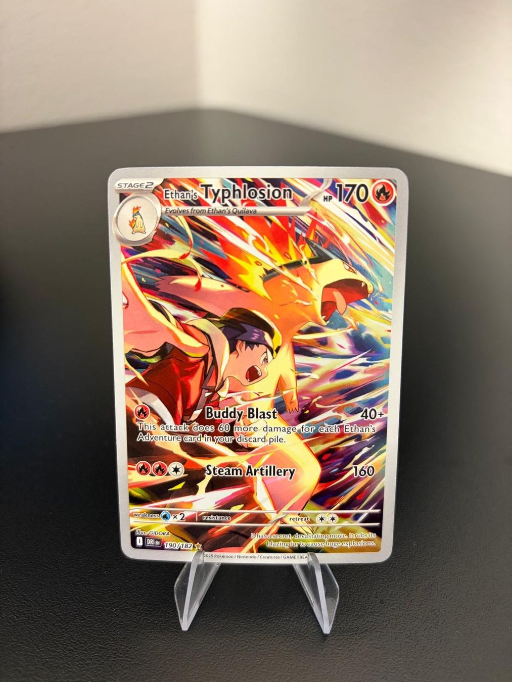 Pokémon Carte collezionabili: Ethan's Typhlosion 190 - englisch – Nuovo (secondo la descrizione) da Bern venduto da GiulianoMas