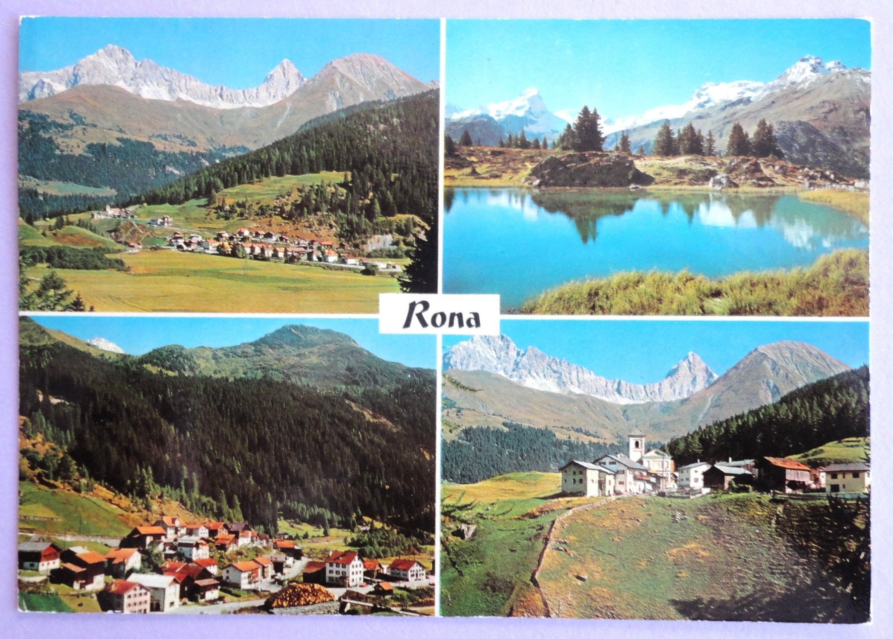Cartoline postali: Rona am Julierpass (GR) – Usato da Fétigny venduto da Billy2miny