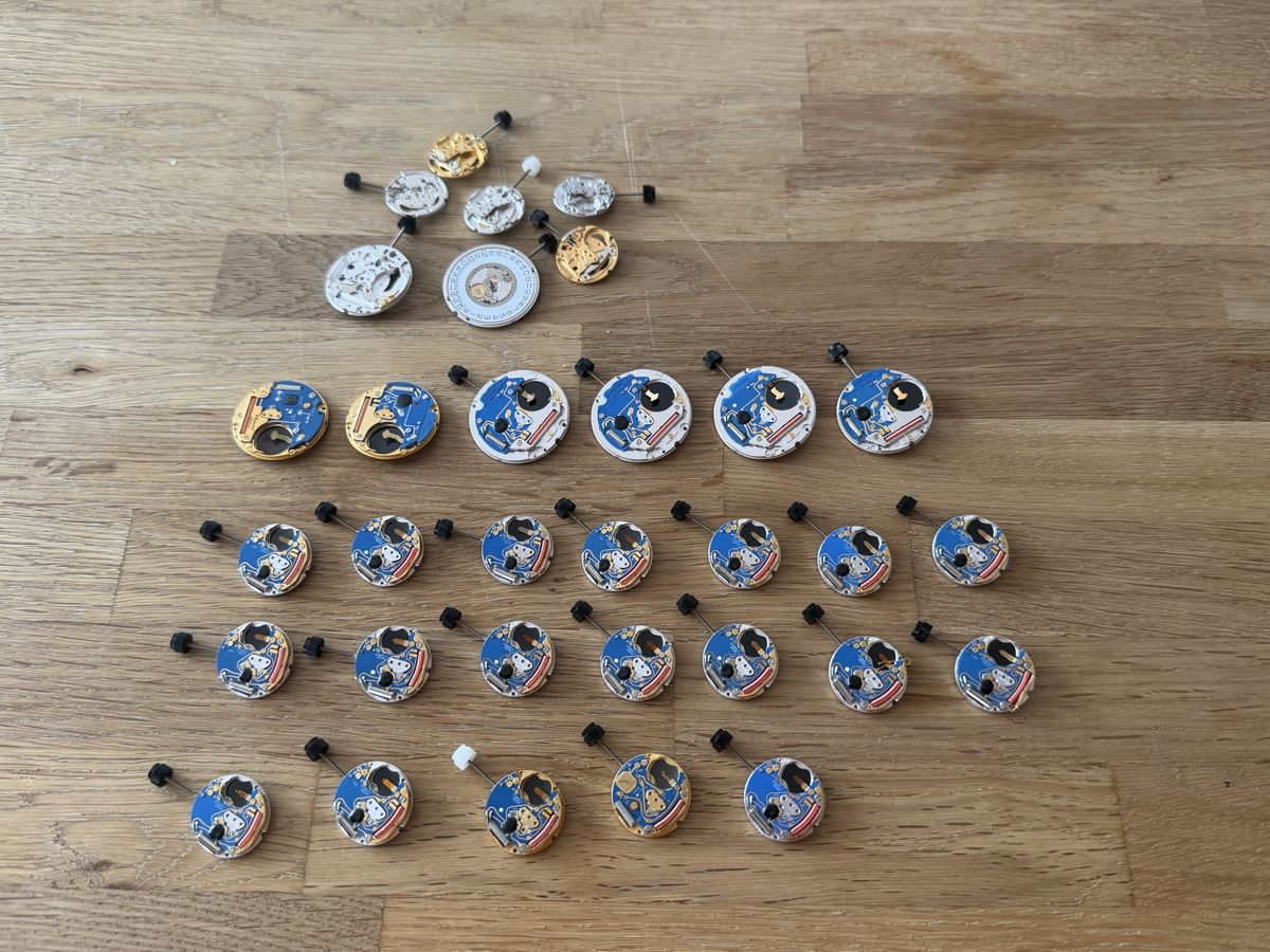 Eta Uhren: Mouvements quartz ETA – Defekt aus Bassecourt von 59.00chf