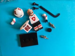 Eishockey Spieler Schweiz Lego kompatibel