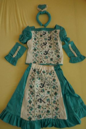 Neu: Fasnacht elegantes Kostüm ca. 4J