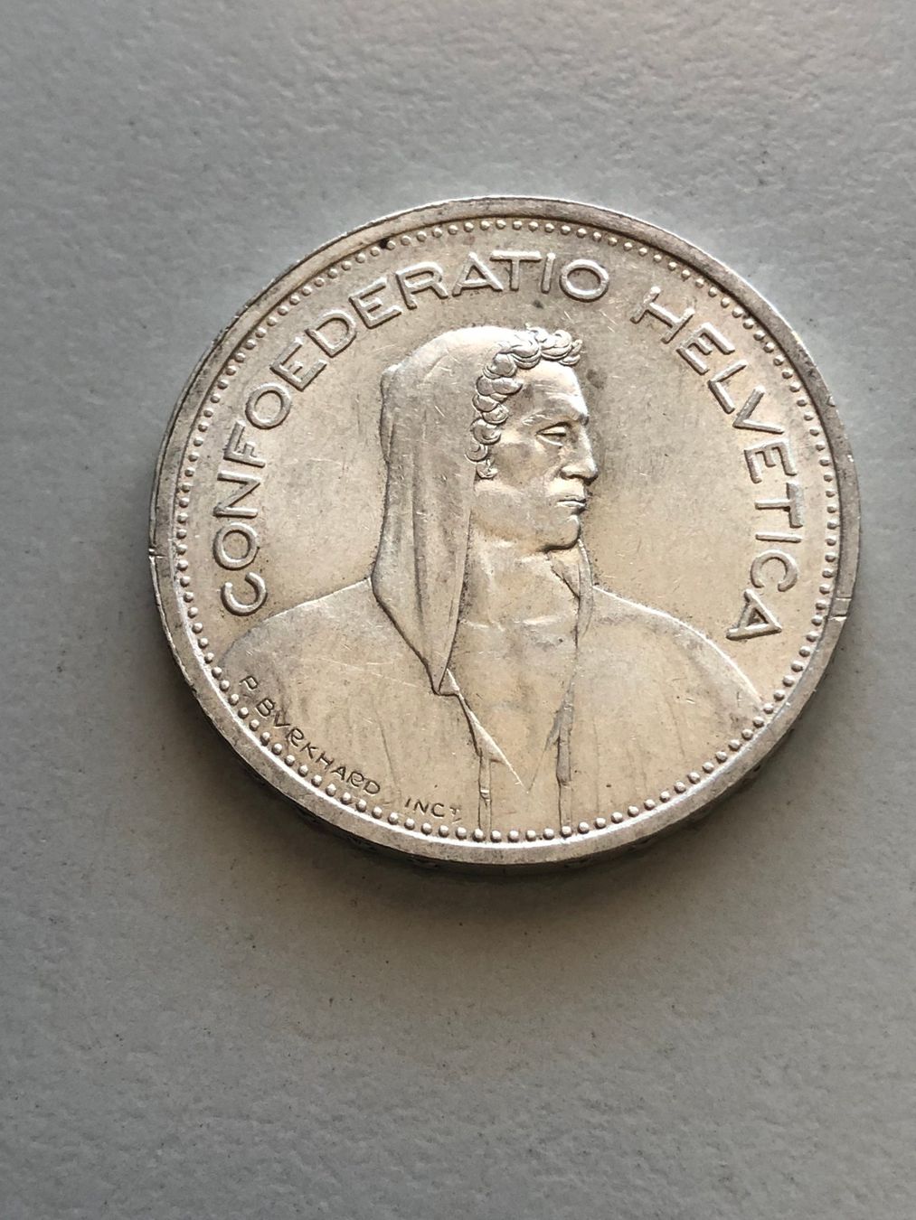 Tutti le monete: 5 Fr. 1953 – Usato da Schötz venduto da Odpa 1