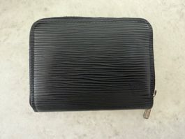 Louis Vuitton Zippy Coin Epi Leder Schwarz