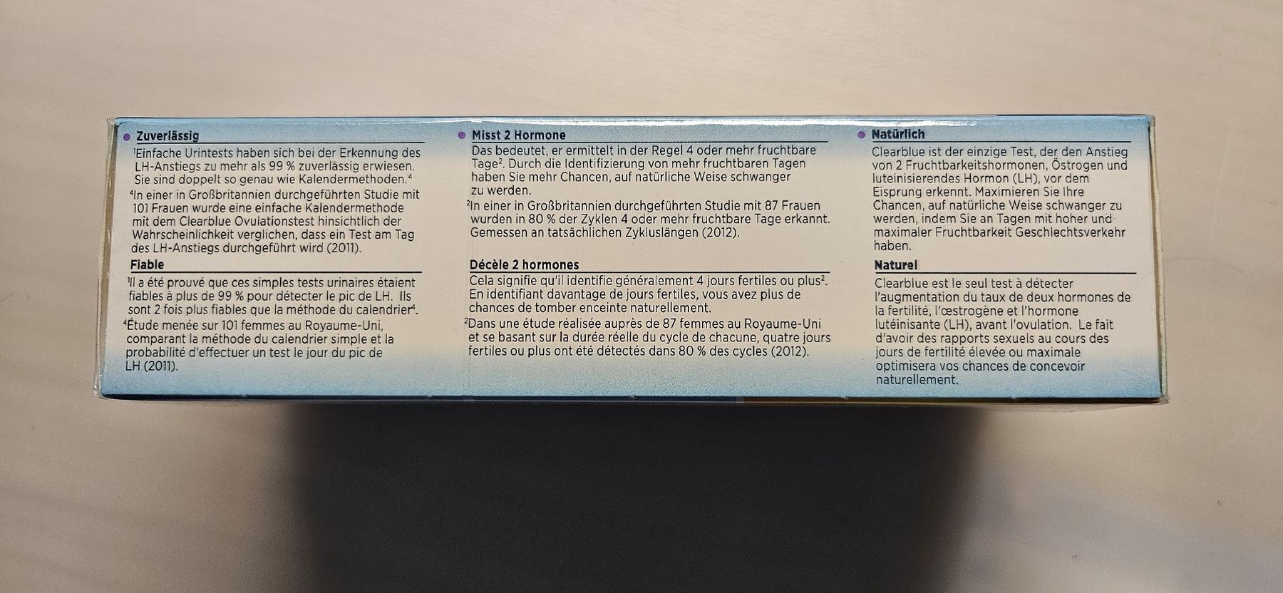 Attrezzature mediche: Clearblue Ovulationstest, 10 Stk, NEU & ungeöffnet – Nuovo e nell'imballaggio originale da St. Margrethen SG venduto da Fischer35 2