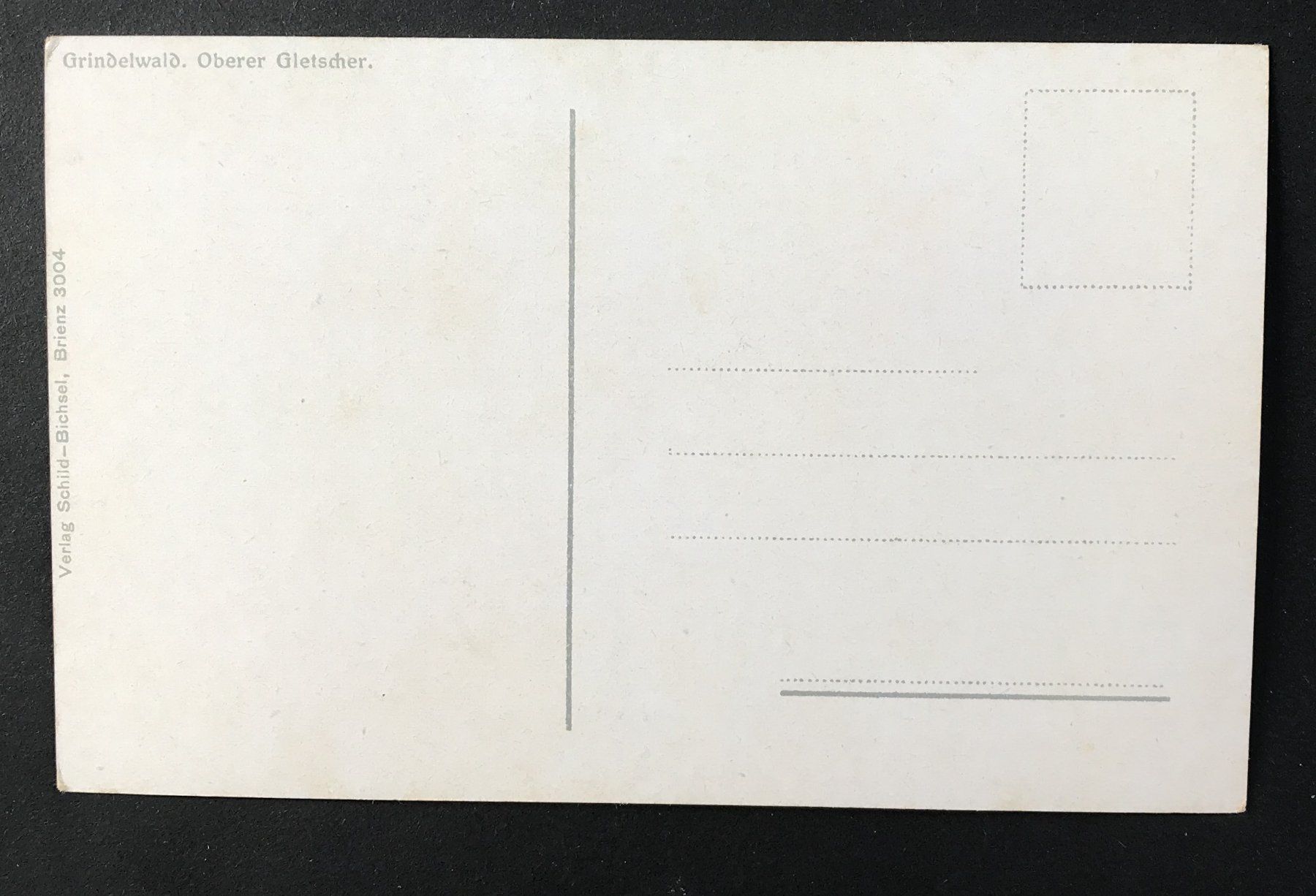 Cartoline postali: ALTE AK BERGSTEIGER GRINDELWALD OBERER GLETSCHER – Usato da Ostermundigen venduto da wini63 1