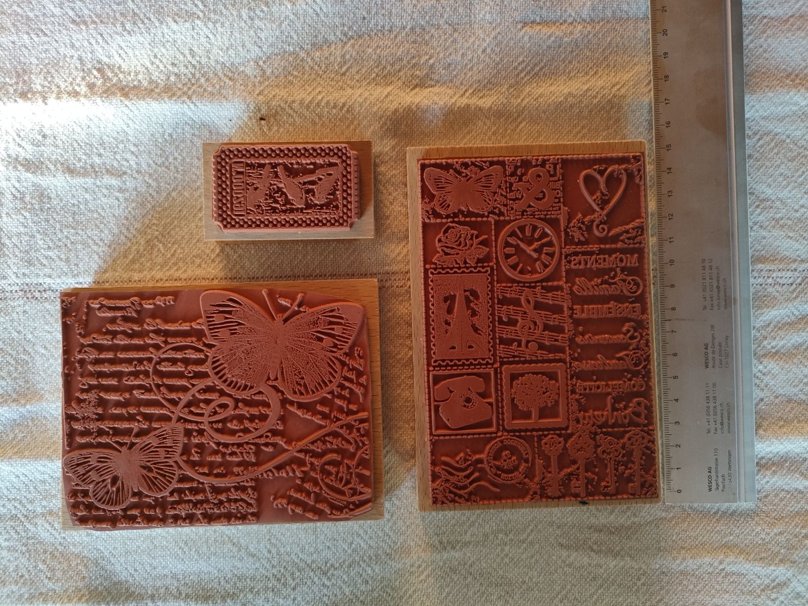 Timbri: Design Stempel Set  – Nuovo e nell'imballaggio originale da Scheunen venduto da klare2 1