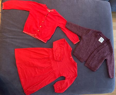 Kleid und Jäckchen Kinder Mädchen Gr.98/104