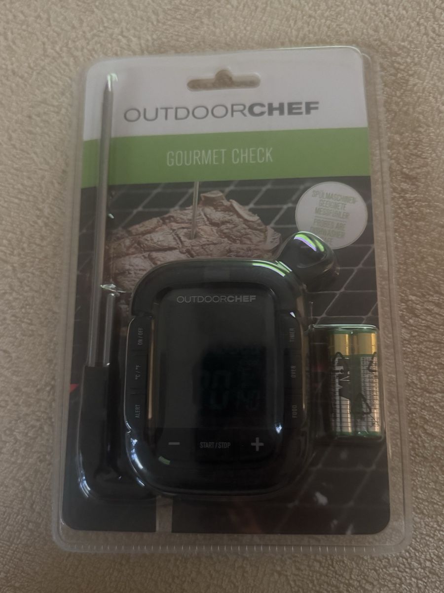 Outdoorchef Altro per la casa: Outdoorchef Gourmet Check Grillthermometer / Fleischthermome – Nuovo e nell'imballaggio originale da Horgen venduto da d.k77