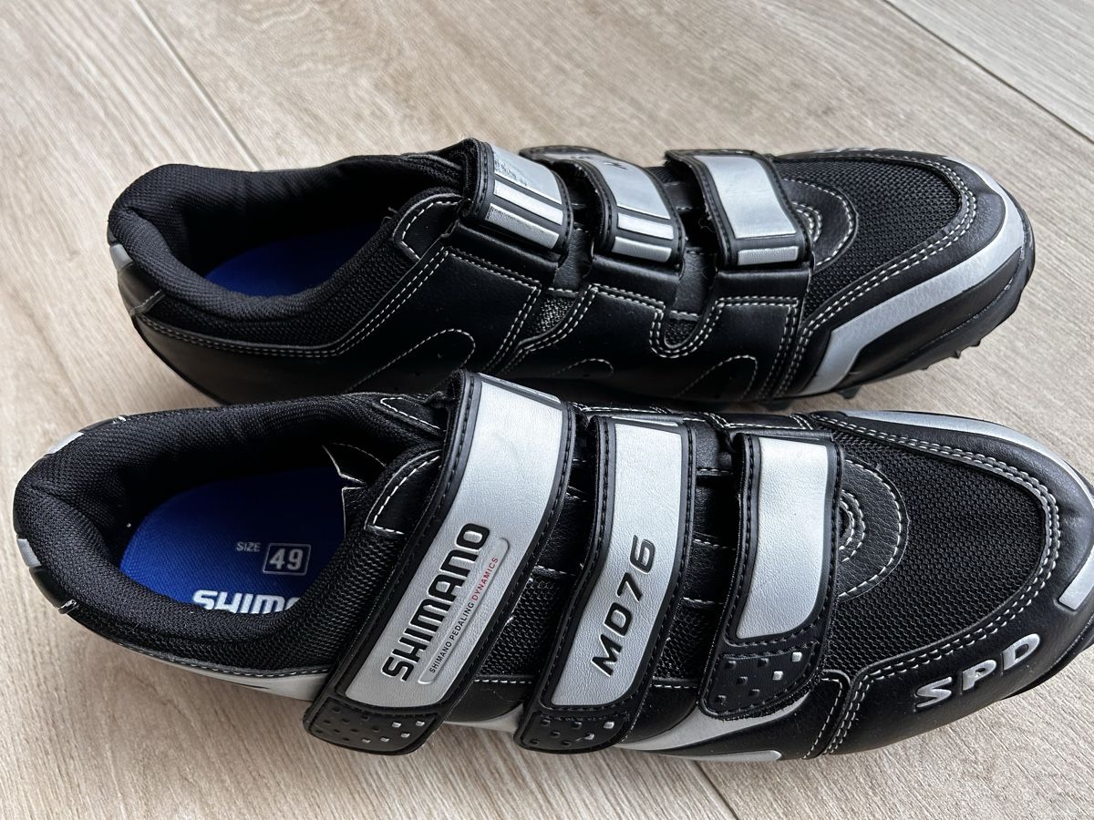 Shimano Scarpe da uomo: Shimano MD 76 Bikeschuhe 49 – Nuovo e nell'imballaggio originale da Udligenswil venduto da Salejazzer 1