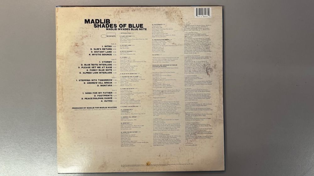 Madlib Shades Of Blue 2 x Vinyl, LP, Album Blue