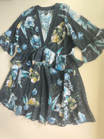 River Island Studio Rüschenkleid, Größe 40, neu!