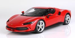 Ferrari 296 GTB rosso corsa 322 BBR 1:18