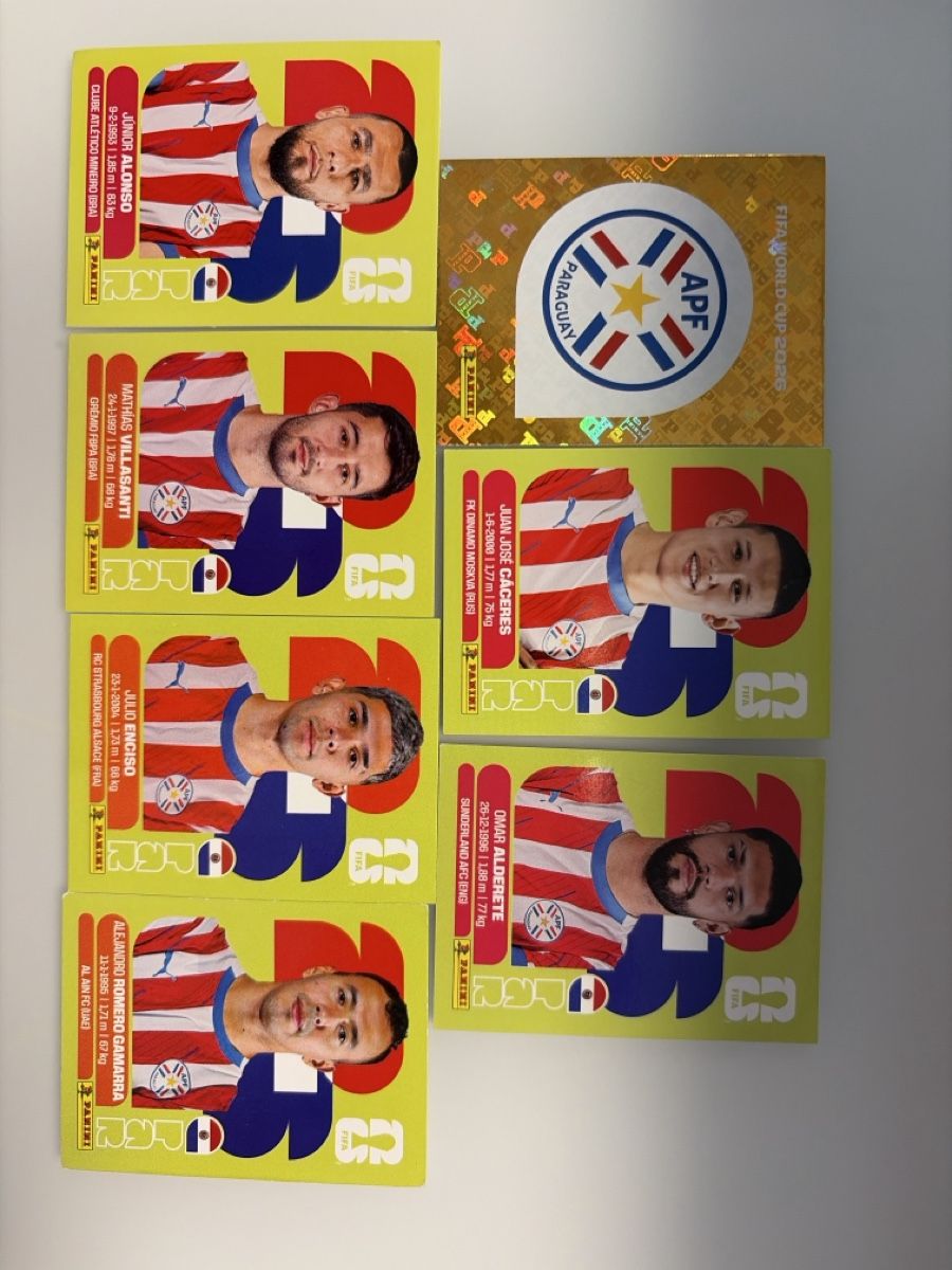 Panini Carte collezionabili: Fifa 2026 Paraguay – Nuovo (secondo la descrizione) da Bellinzona venduto da SammlerTI
