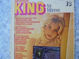 Sex Magazin Erotik KING Deutsch 1976 No.13 Top mit Poster