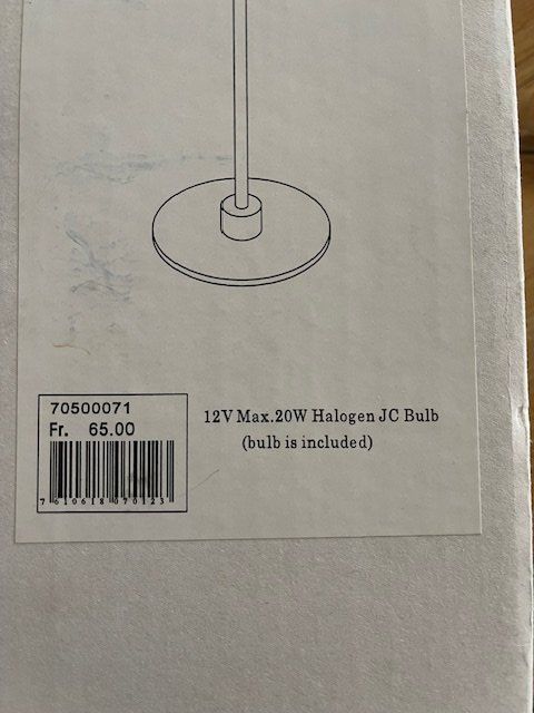 Nachttische: Schöne Nachttischlampe – Neu und originalverpackt aus Rekingen AG von samu7700 3
