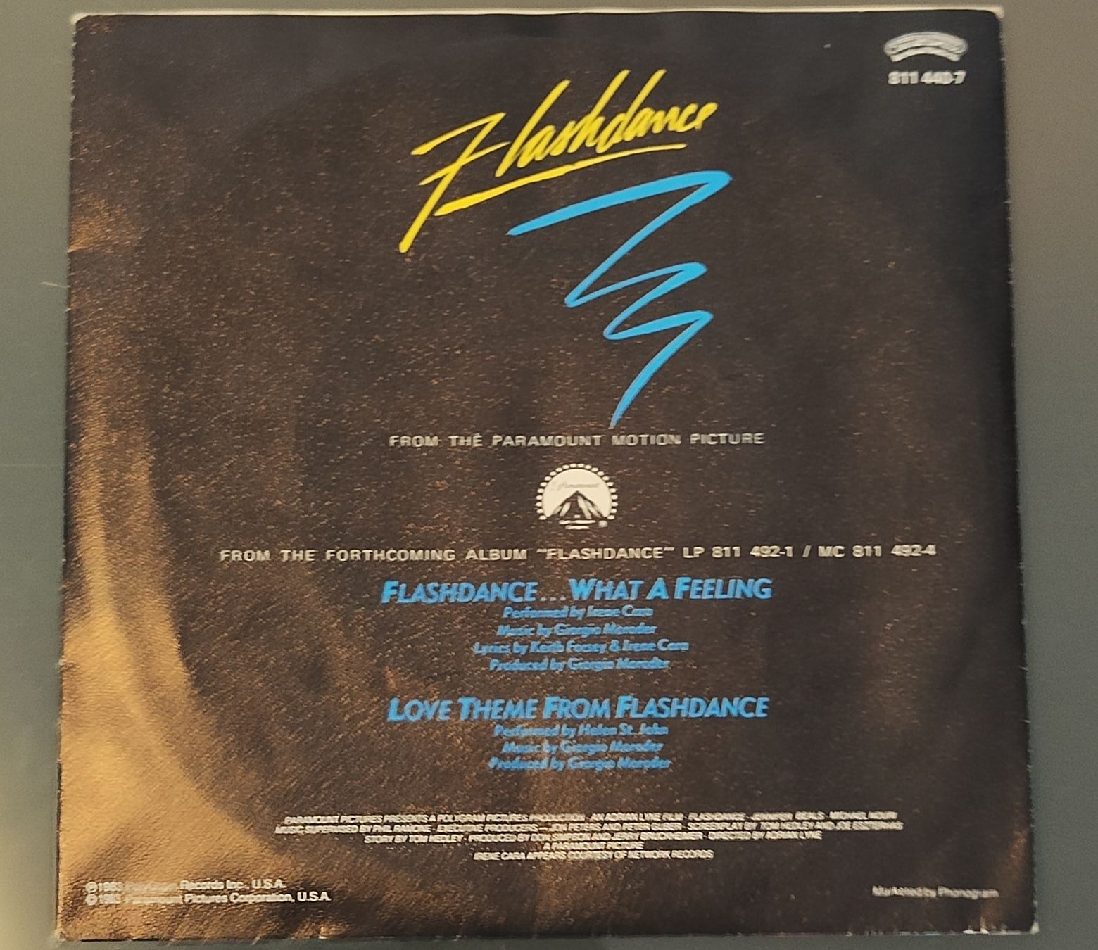 Vinyles: disco 45 Flashdance - What a feeling - Irene Cara – D'occasion à Massagno par Massimo037 1