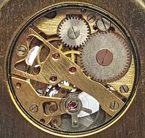 Taschenuhr skelettiert, mechanisch
