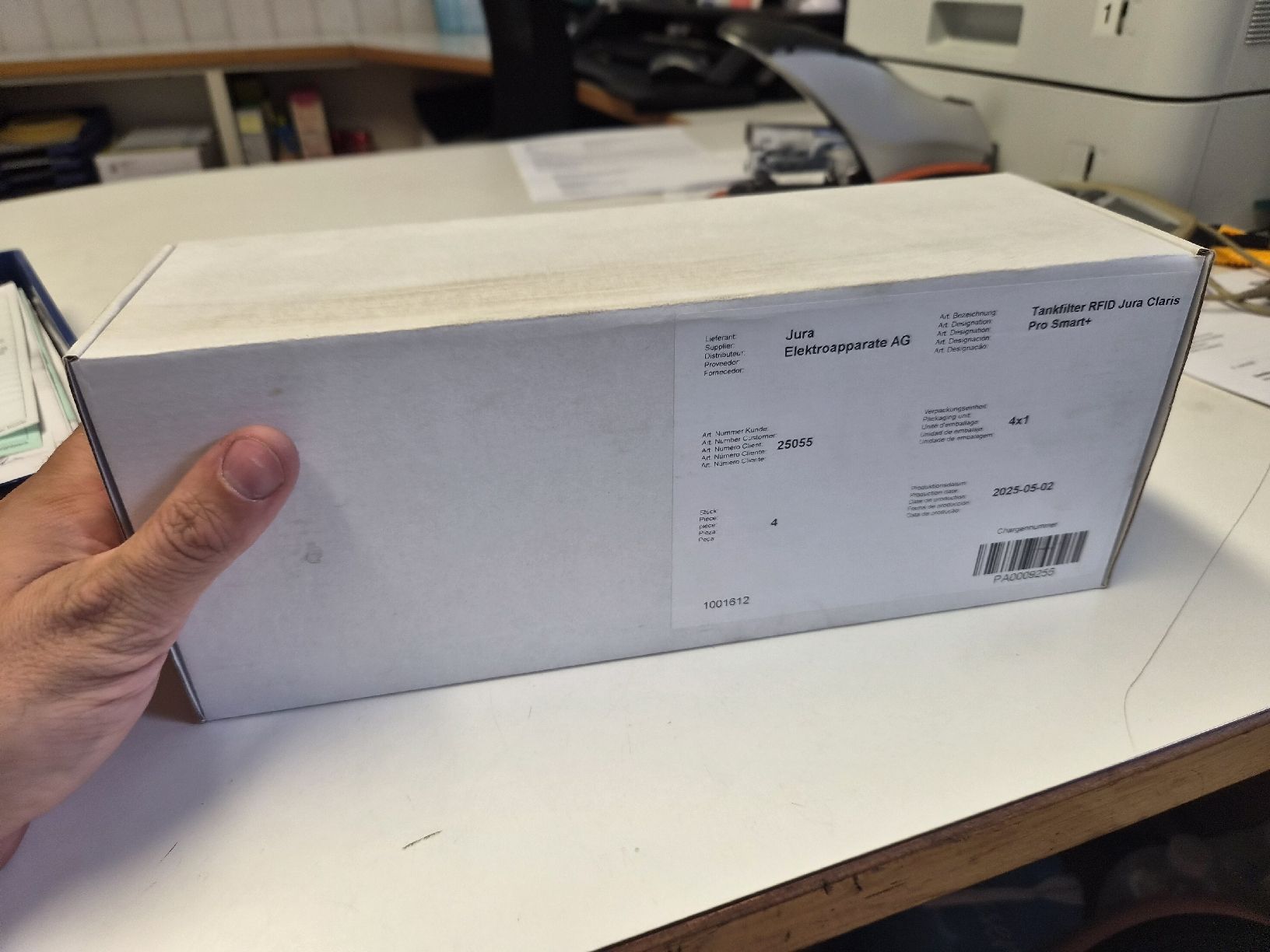 Jura Sonstiges für Haushalt & Wohnen: Jura Tankfilter RFID Claris Pro Smart+ 4x1 – Neu und originalverpackt aus Willerzell von Fibae 1