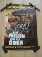 Original Filmplakat: Ein Fressen für die Geier m. C.Eastwood