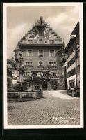 Zug, Hotel Ochsen mit Brunnen am Kolinpl