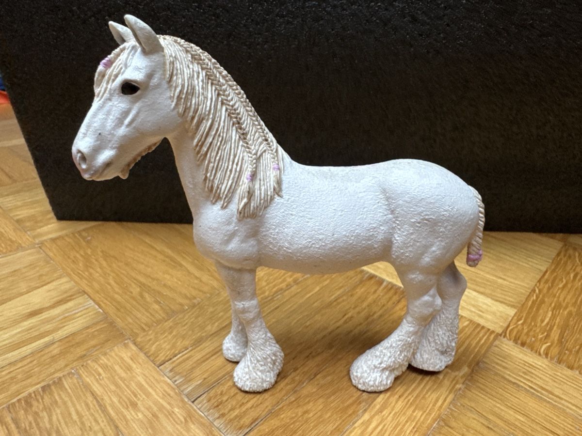 Schleich Spielzeuge: Schleich Pferd weiss – Gebraucht aus Umiken von hope2008