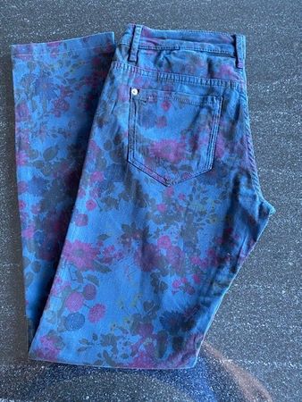 S.Oliver Jeans Gr. 34, floral, neuwertig