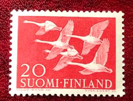 Briefmarken aus  Finnland Norden-Schwäne Ungestempelt
