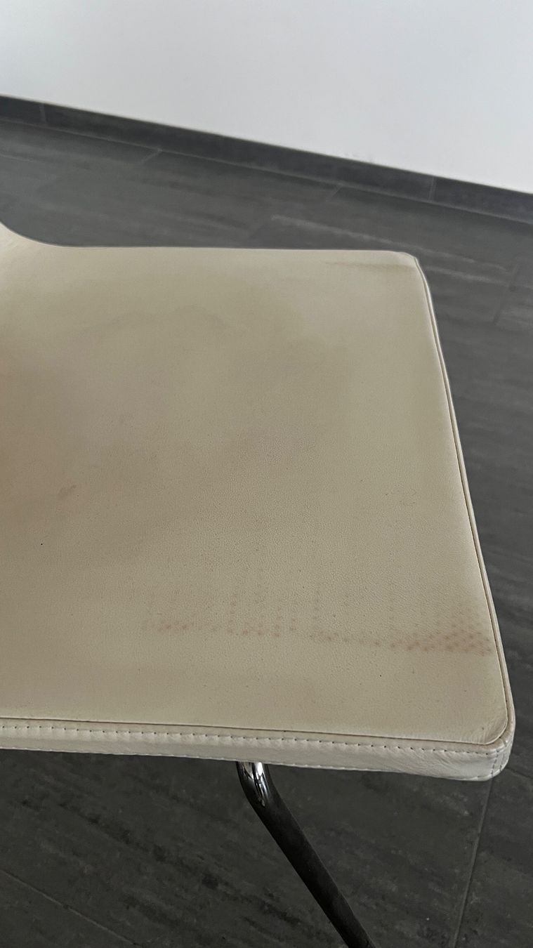 Ikea Sedie: 6 IKEA BERNHARD Lederstühle weiss – Usato da Uster venduto da flow-n-retro 2