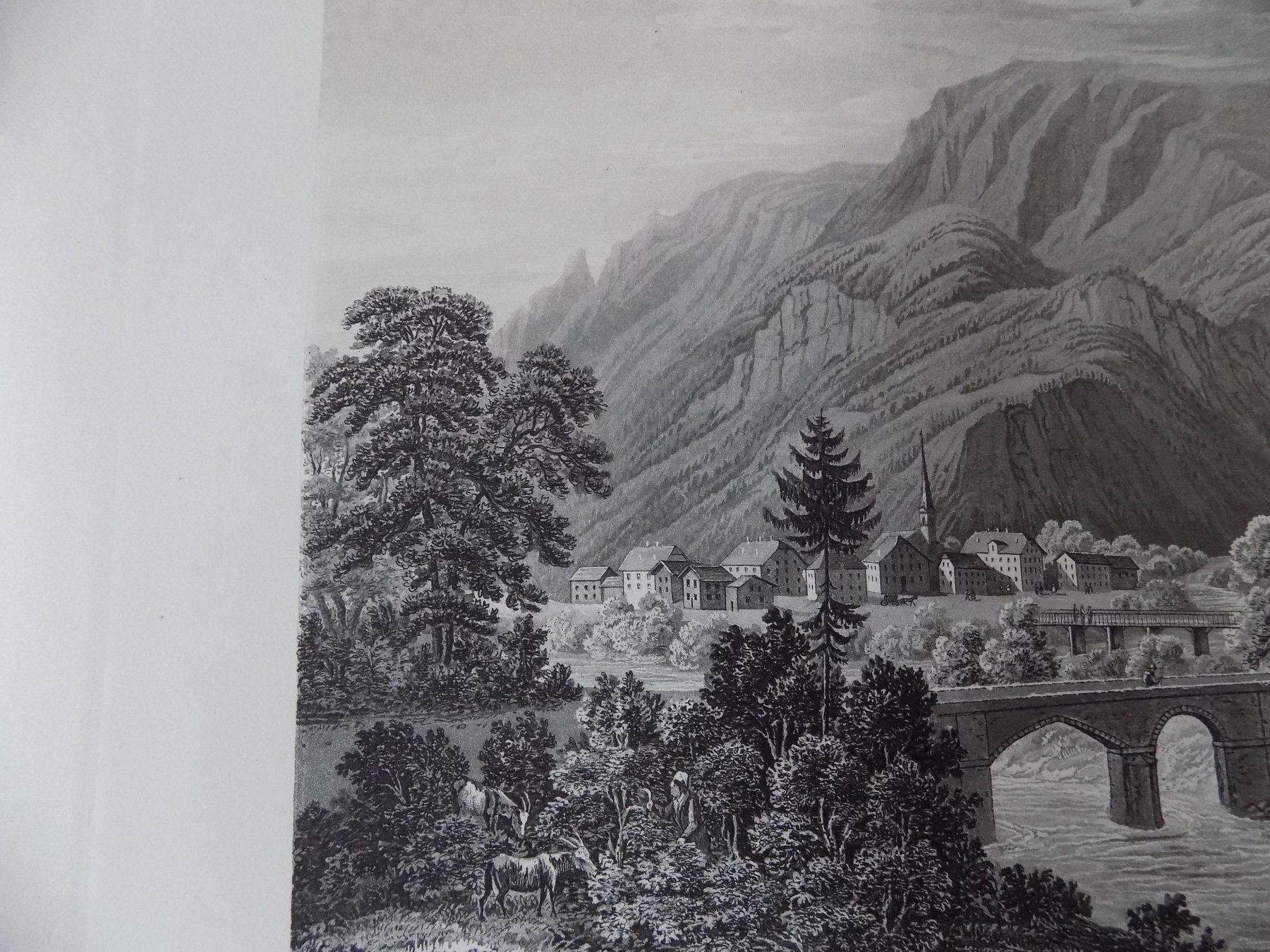 Gravures: Amsteg Uri – D'occasion à Risch par Rischli15 7