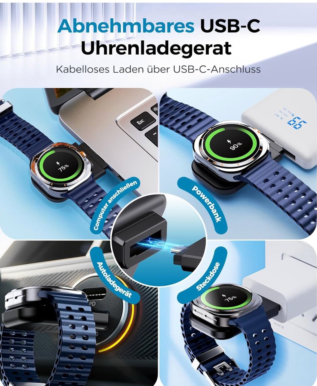 Caricabatterie: Induktive Ladestation für Samsung – Nuovo e nell'imballaggio originale da Mellingen venduto da Samiross 1