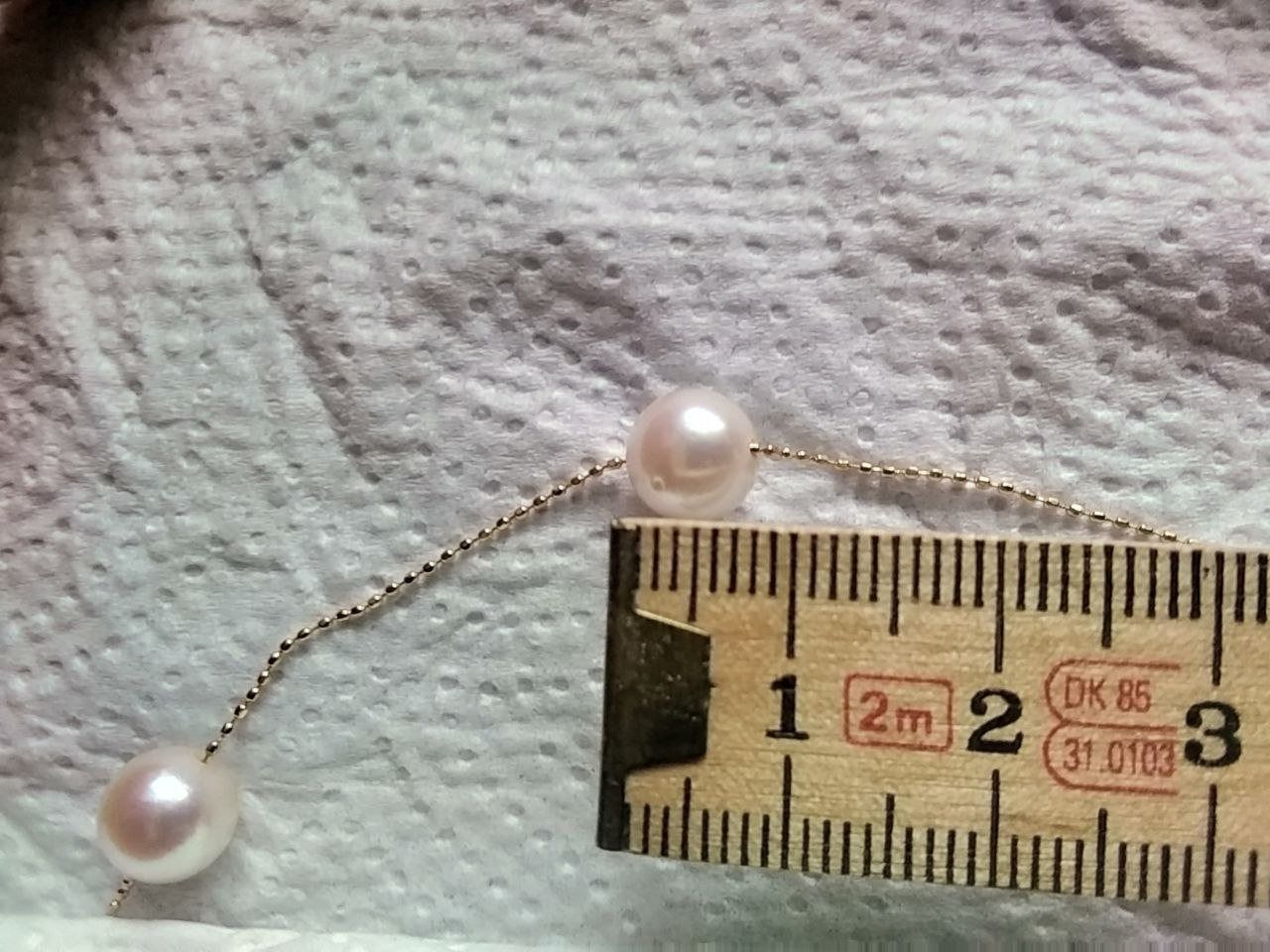 Catenine: Perlenkette, echte Perlen mit 18k Gelbgold – Usato da Horgen venduto da mar_8rbw 3