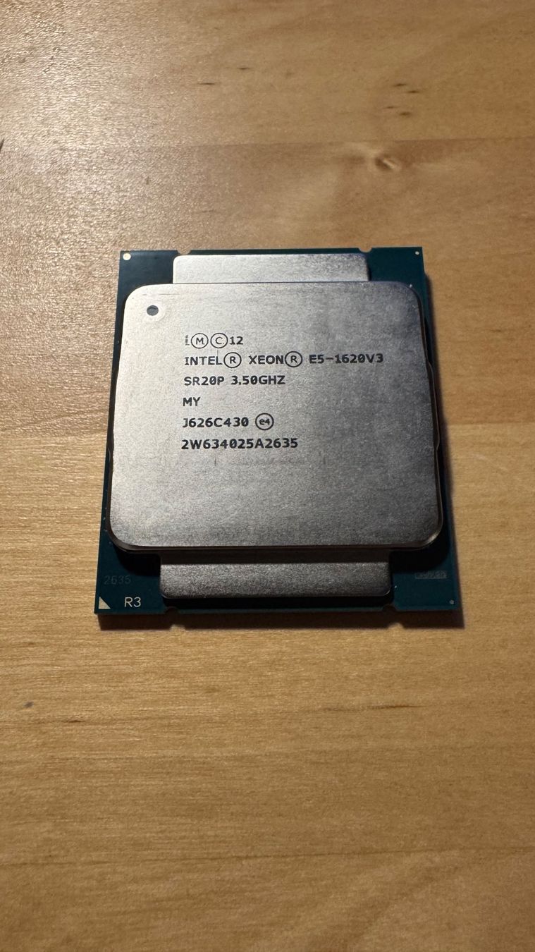 Intel Elektronikbauteile: Intel Xeon E5-1620 v3 CPU (3.50 GHz, Socket LGA2011-v3) – Gebraucht aus Urnäsch von vet_dg9l