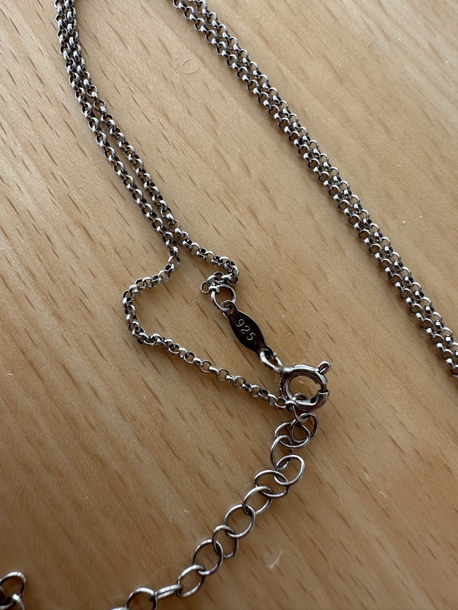 Ketten: Phantasya 925 Silver Necklace w/ Crystal Drop – Gebraucht aus Zug von Lele0102 4