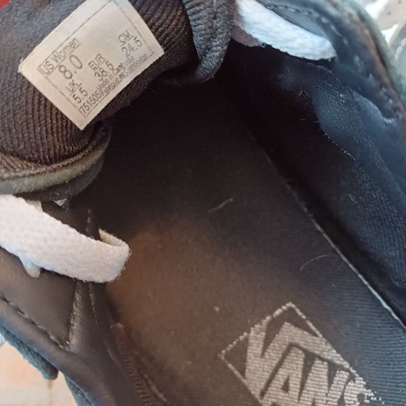 Vans Chaussures hommes: Vans Schuhe Gr.38.5 – D'occasion à Oberrieden par Raja011 5