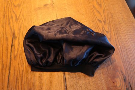 Bouclès bandeau Schlafmütze aus Satin zum Schutz der Locken