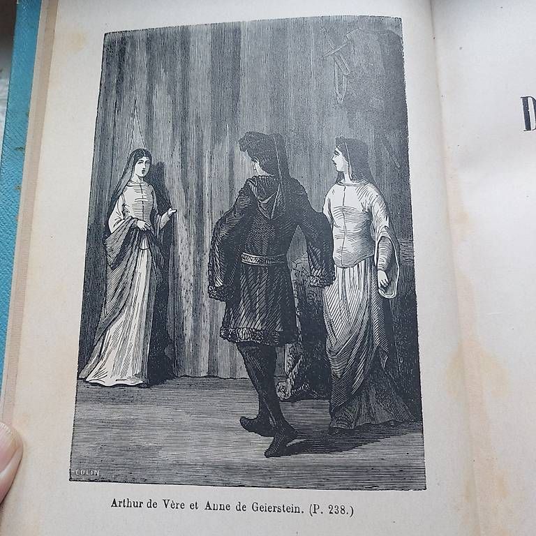 Bücher: Walter SCOTT, "Anne de Geierstein ou la Suisse affranchie" – Gebraucht aus Genève von macadam 3