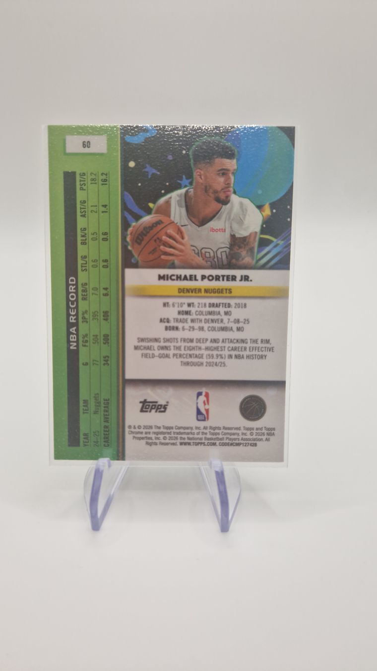 Nba Sammelbilder & Trading cards: NBA Michael Porter Jr. Denver Nuggets Topps – Gebraucht aus Zürich von limmatschwimmer 1