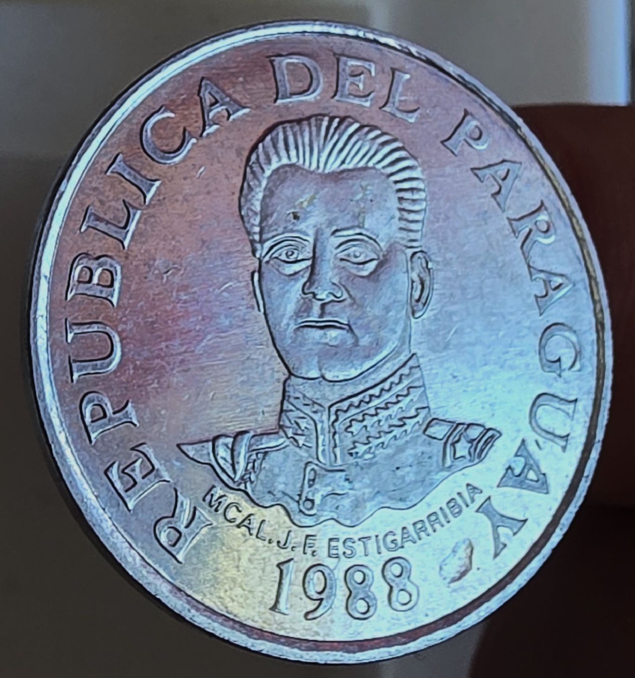 Tutti le monete: PARAGUAY 50 GUARANIES 1988 – Usato da winterthur venduto da CoinPassion 1