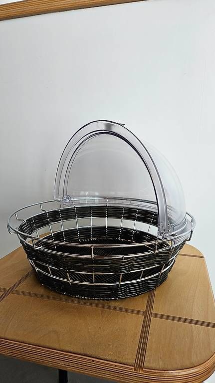 Contenitori & Simili: Runder Buffet-Brotkorb (APS) mit Haube – Usato da Burgistein venduto da Thb1 3