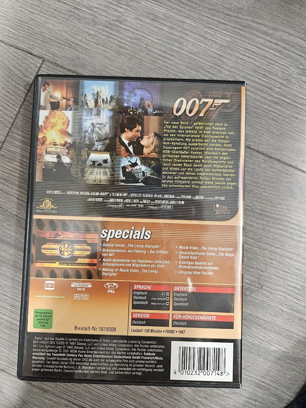 Alle DVDs: James Bond DVD Der Hauch des Todes  – Gebraucht aus Reinach AG von Irina_g00 1